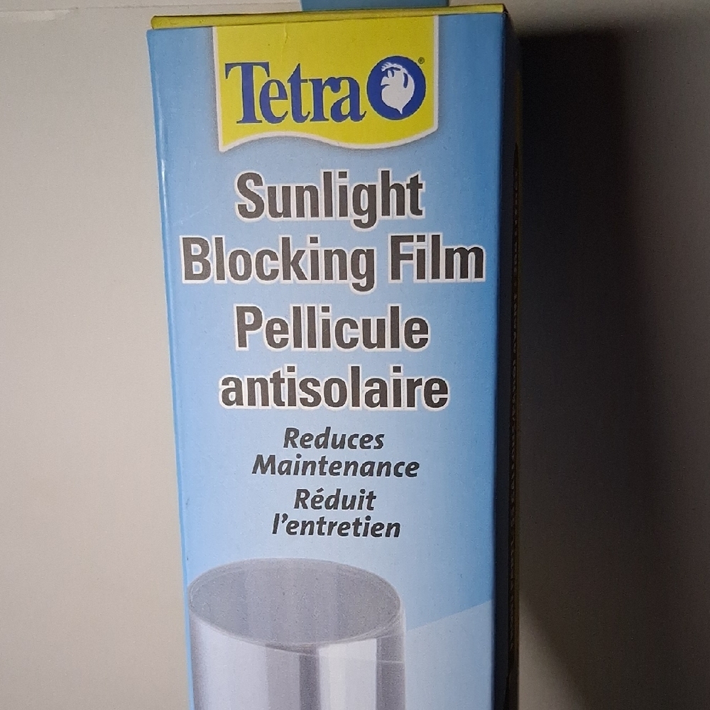 Sunlight Blocking Film for Aquariums - Blue